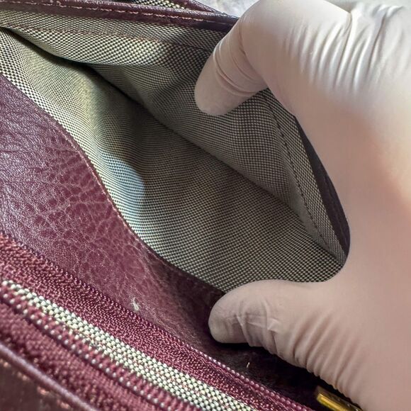 Fossil Liza Leather Wallet Women’s Brown Bifold Y2K 2000s - Picture 4 of 9